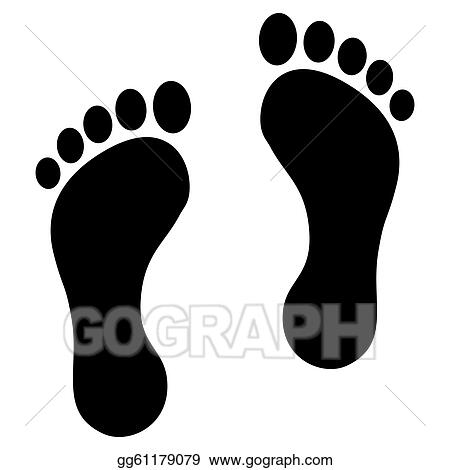 Detail Footprints Images Clip Art Nomer 8