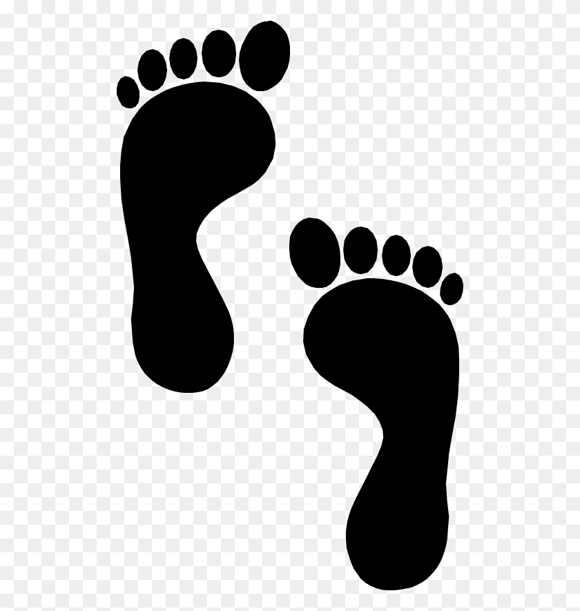 Detail Footprints In Sand Clipart Nomer 10