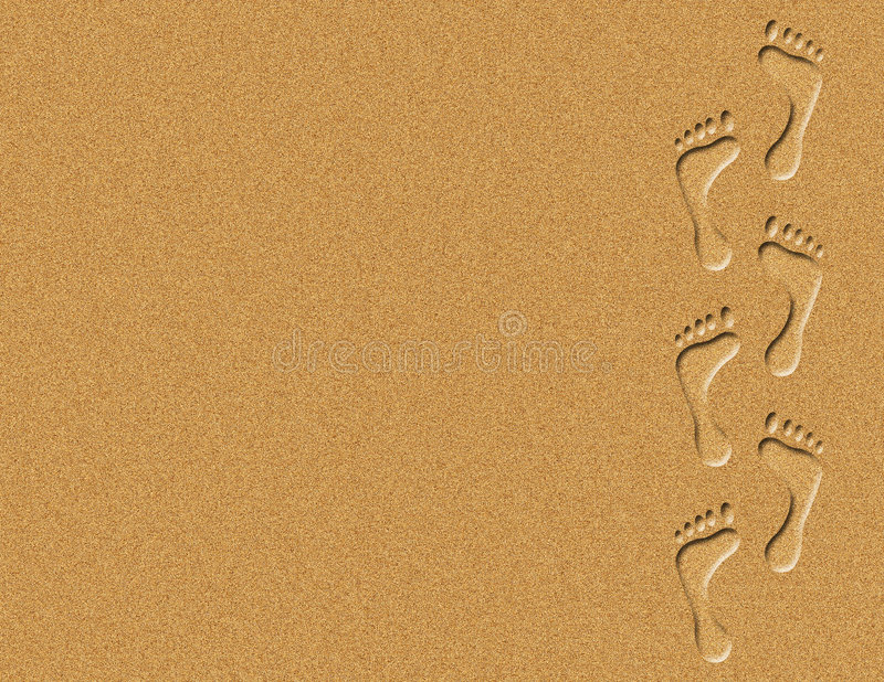 Detail Footprints In Sand Clipart Nomer 3