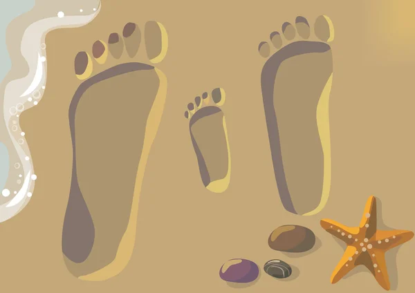 Detail Footprints In Sand Clipart Nomer 38