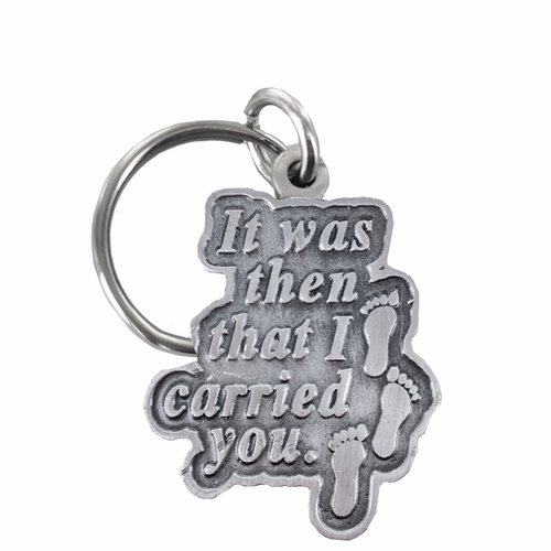 Detail Footprints In The Sand Keychain Nomer 21