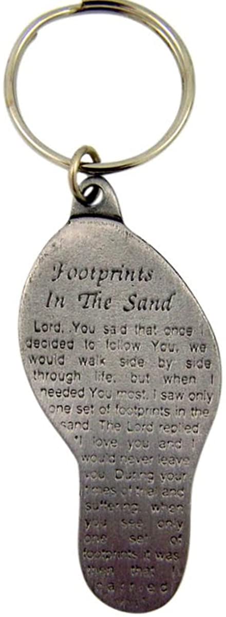 Detail Footprints In The Sand Keychain Nomer 9