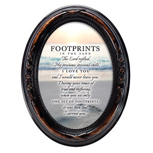 Detail Footprints In The Sand Photo Frame Nomer 31