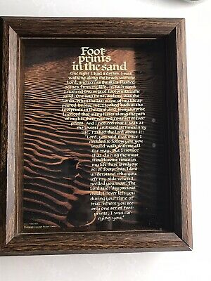 Detail Footprints In The Sand Photo Frame Nomer 40