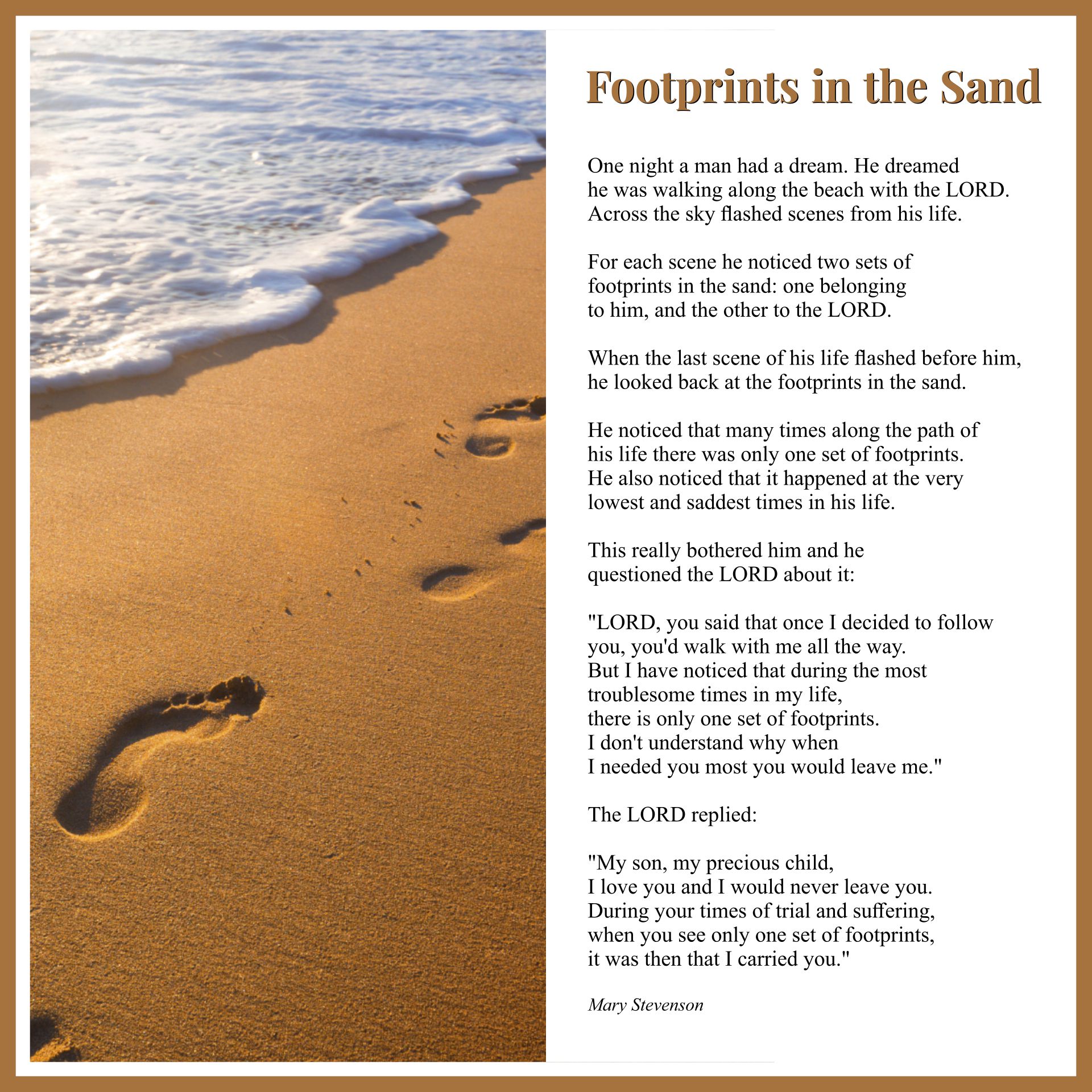 Detail Footprints In The Sand Wallpaper Nomer 26
