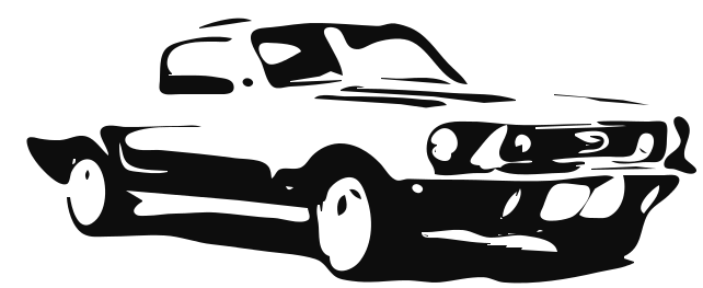 Detail Ford Mustang Clipart Black And White Nomer 40