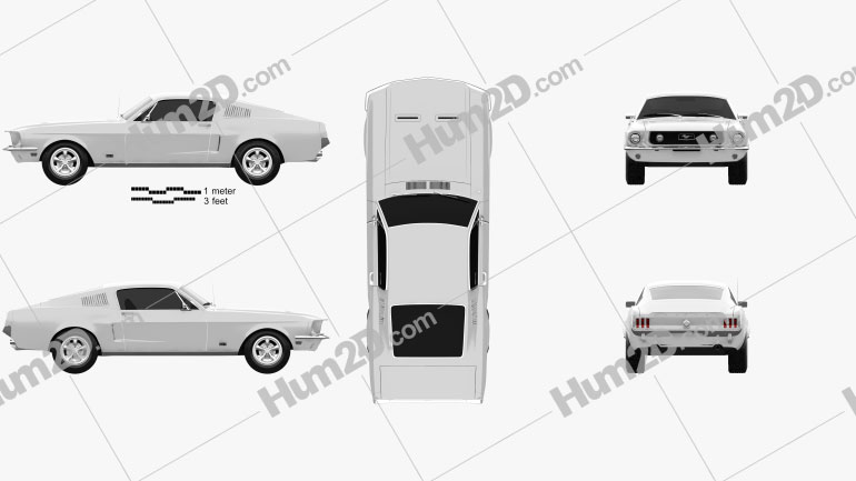 Detail Ford Mustang Clipart Black And White Nomer 45