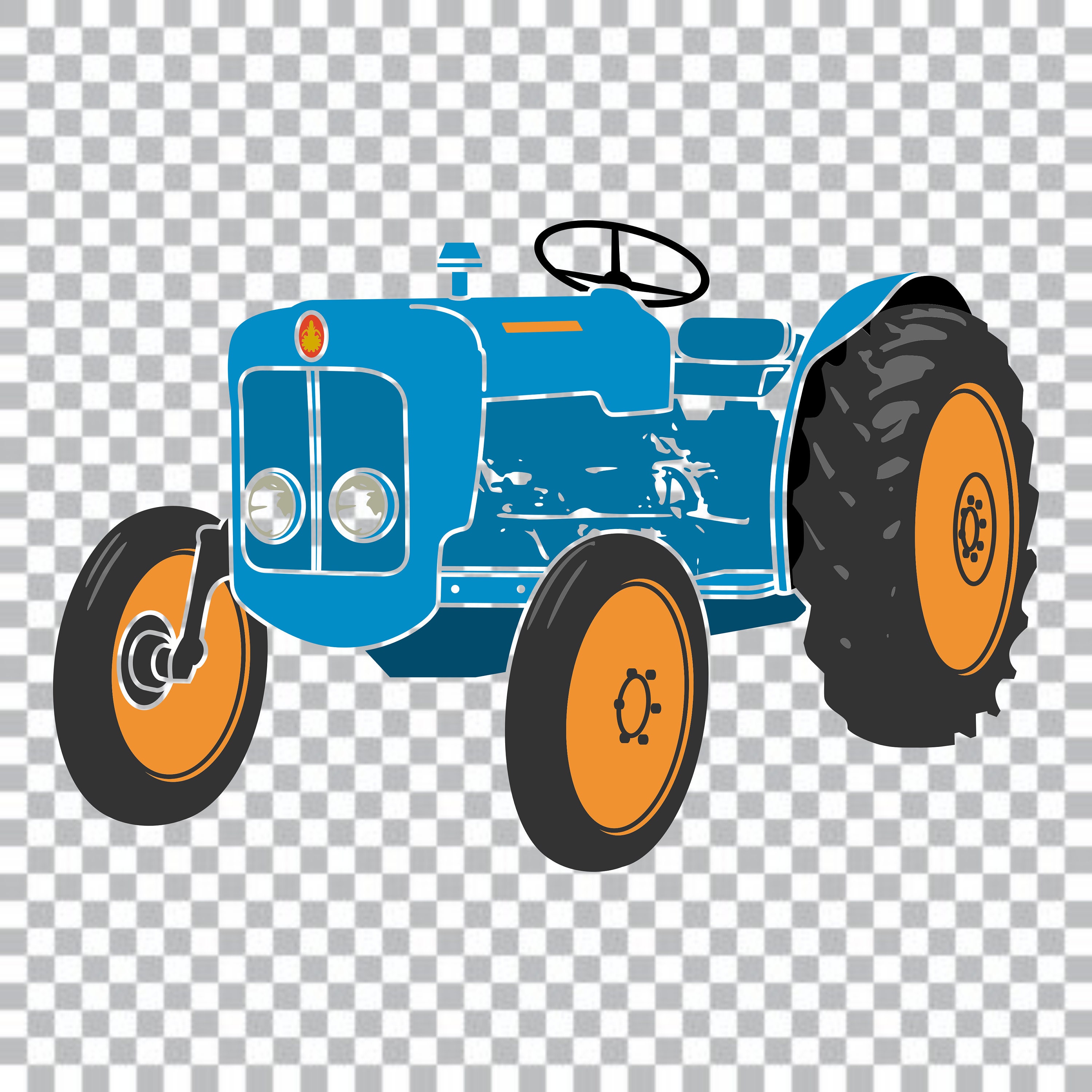 Detail Ford Tractor Clipart Nomer 3