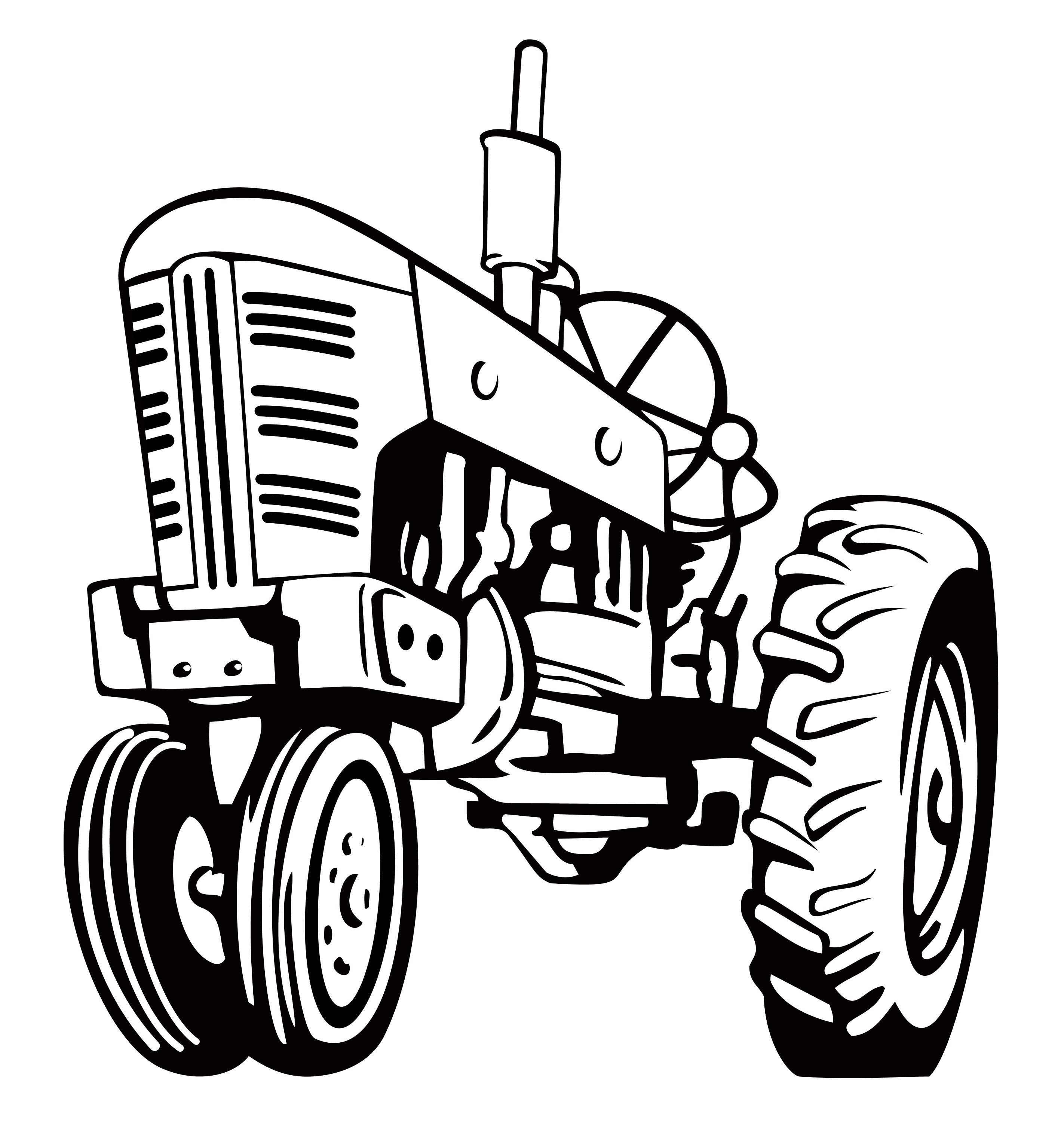 Detail Ford Tractor Clipart Nomer 6