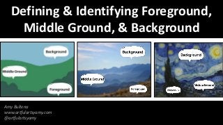Foreground Middleground Background - KibrisPDR