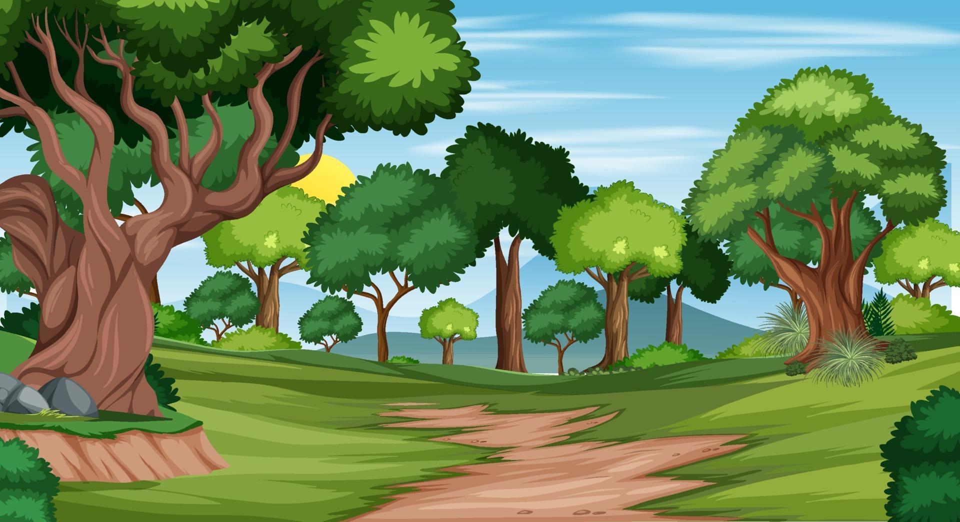 Detail Forest Background Nomer 22