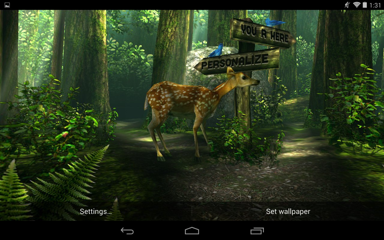 Detail Forest Live Wallpaper Nomer 10