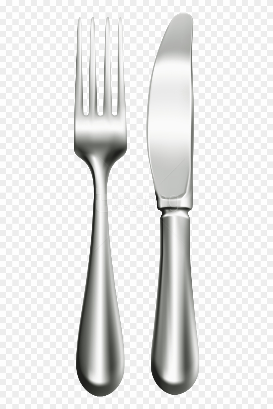 Detail Fork And Knife Clipart Nomer 22