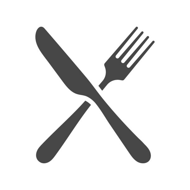 Detail Fork And Knife Clipart Nomer 7