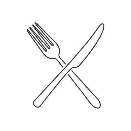 Detail Fork And Knife Clipart Black And White Nomer 39