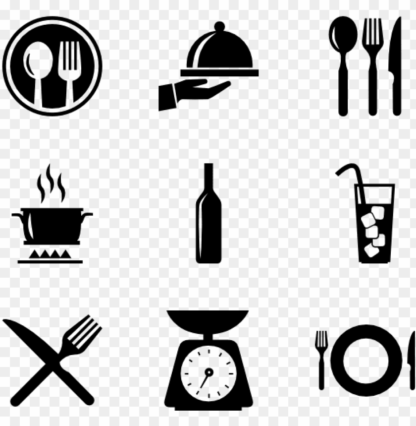 Detail Fork And Knife Icon Png Nomer 43