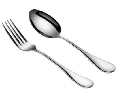 Detail Fork And Spoon Image Nomer 11