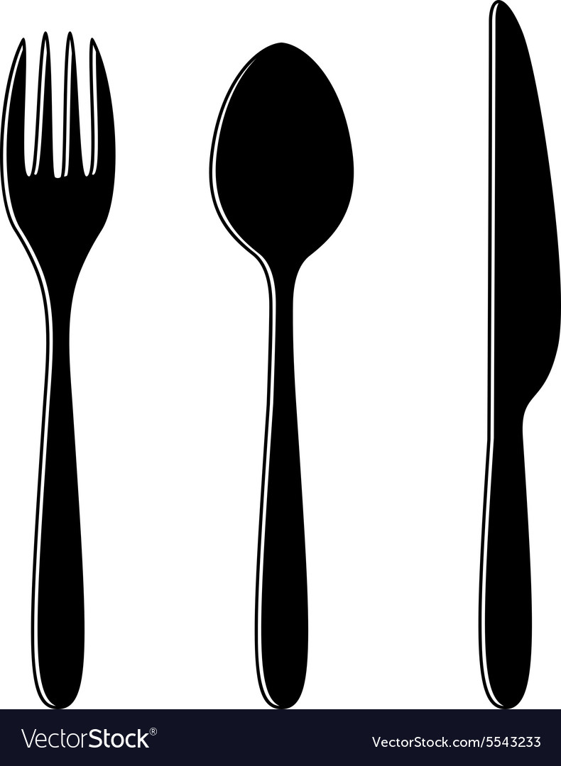 Detail Fork And Spoon Image Nomer 14