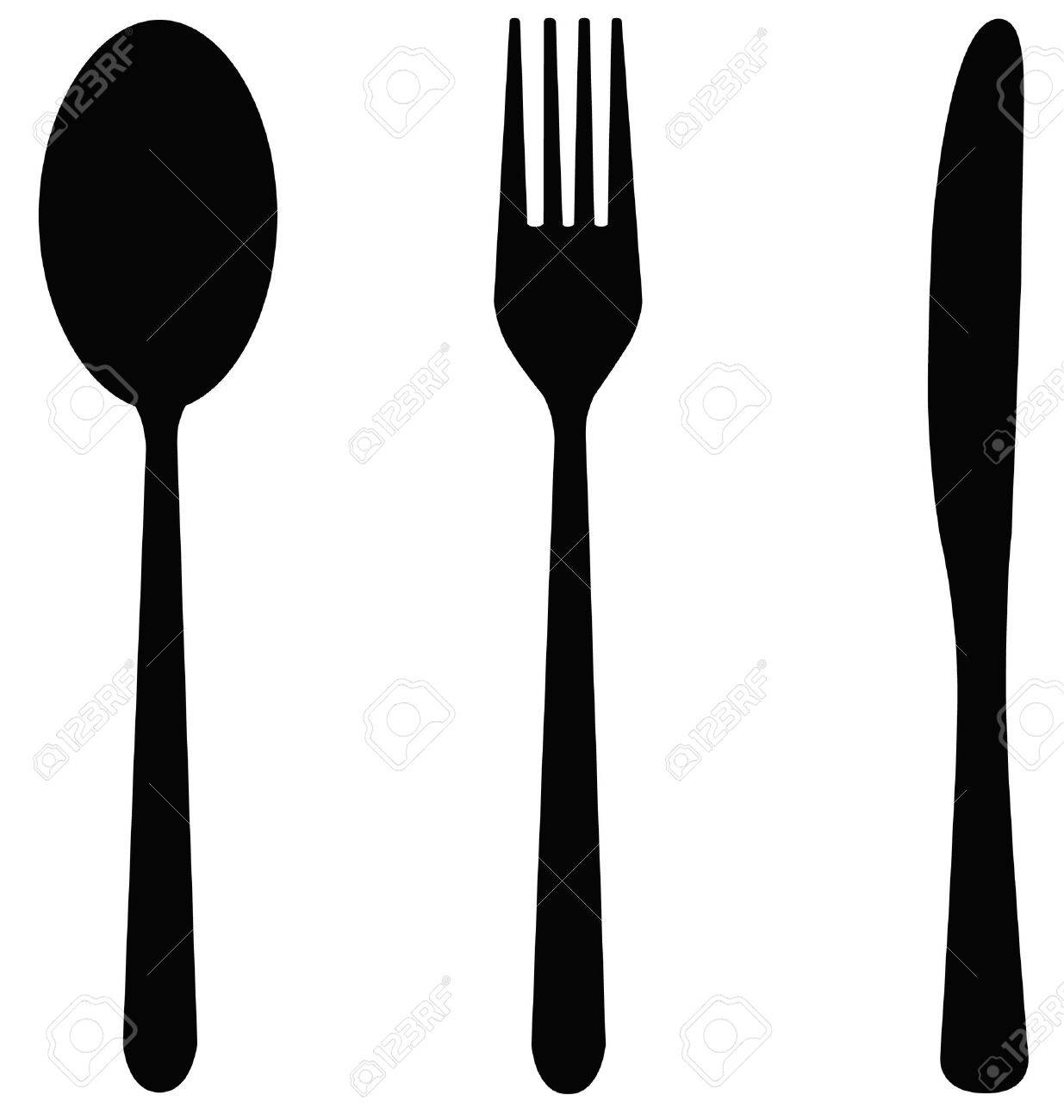 Detail Fork And Spoon Image Nomer 22