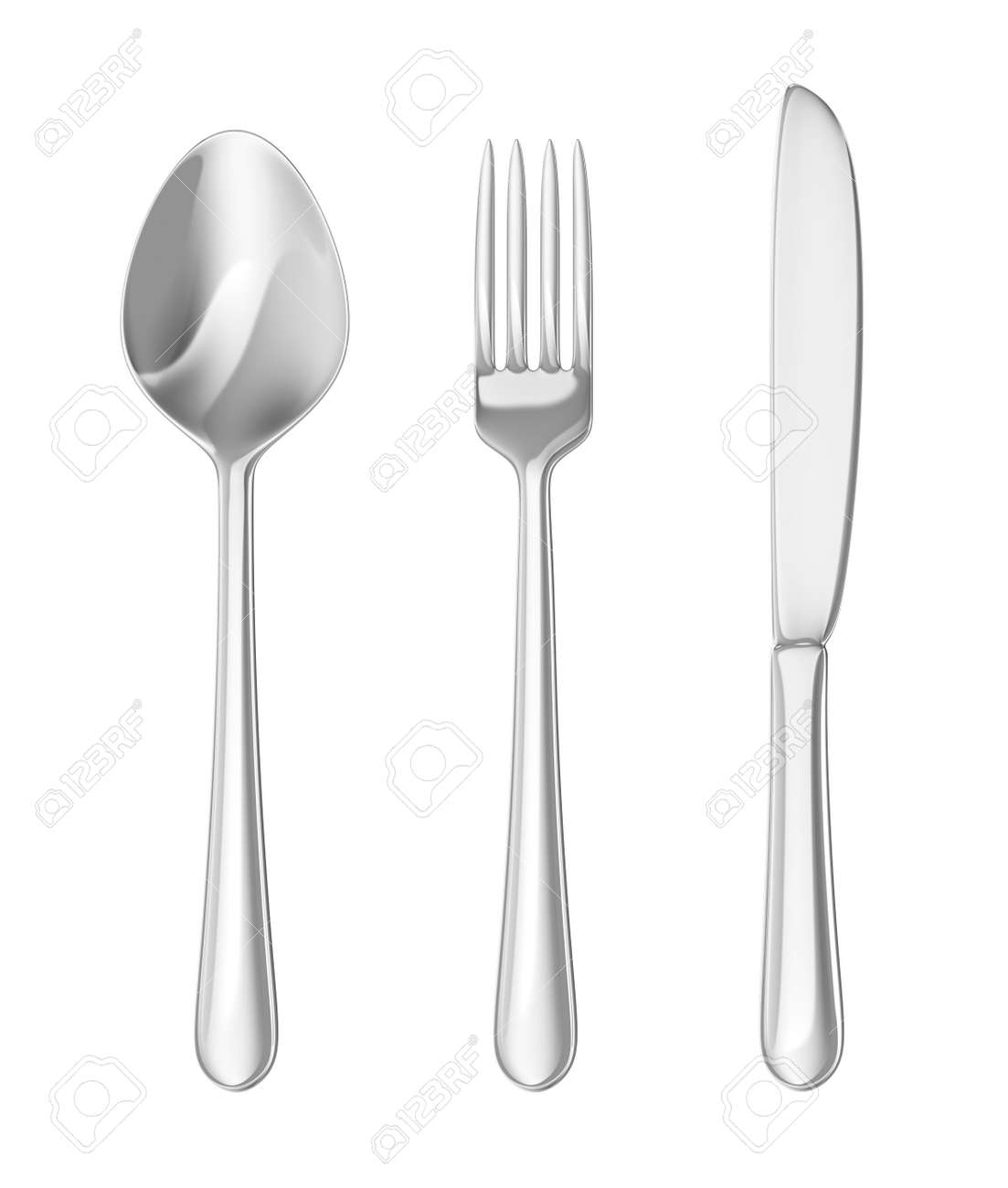 Detail Fork And Spoon Image Nomer 35