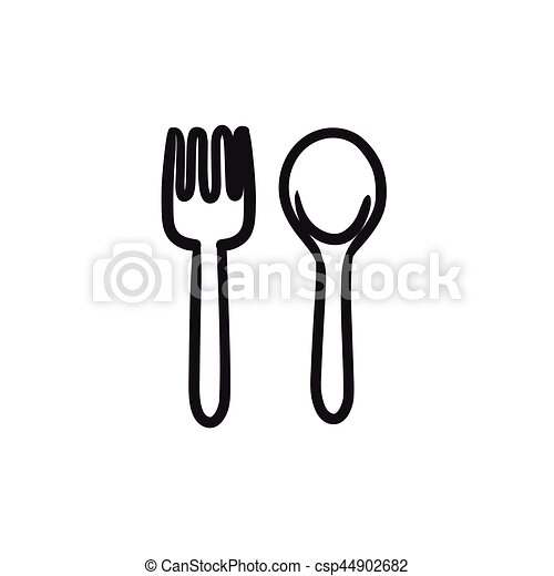 Detail Fork And Spoon Image Nomer 43