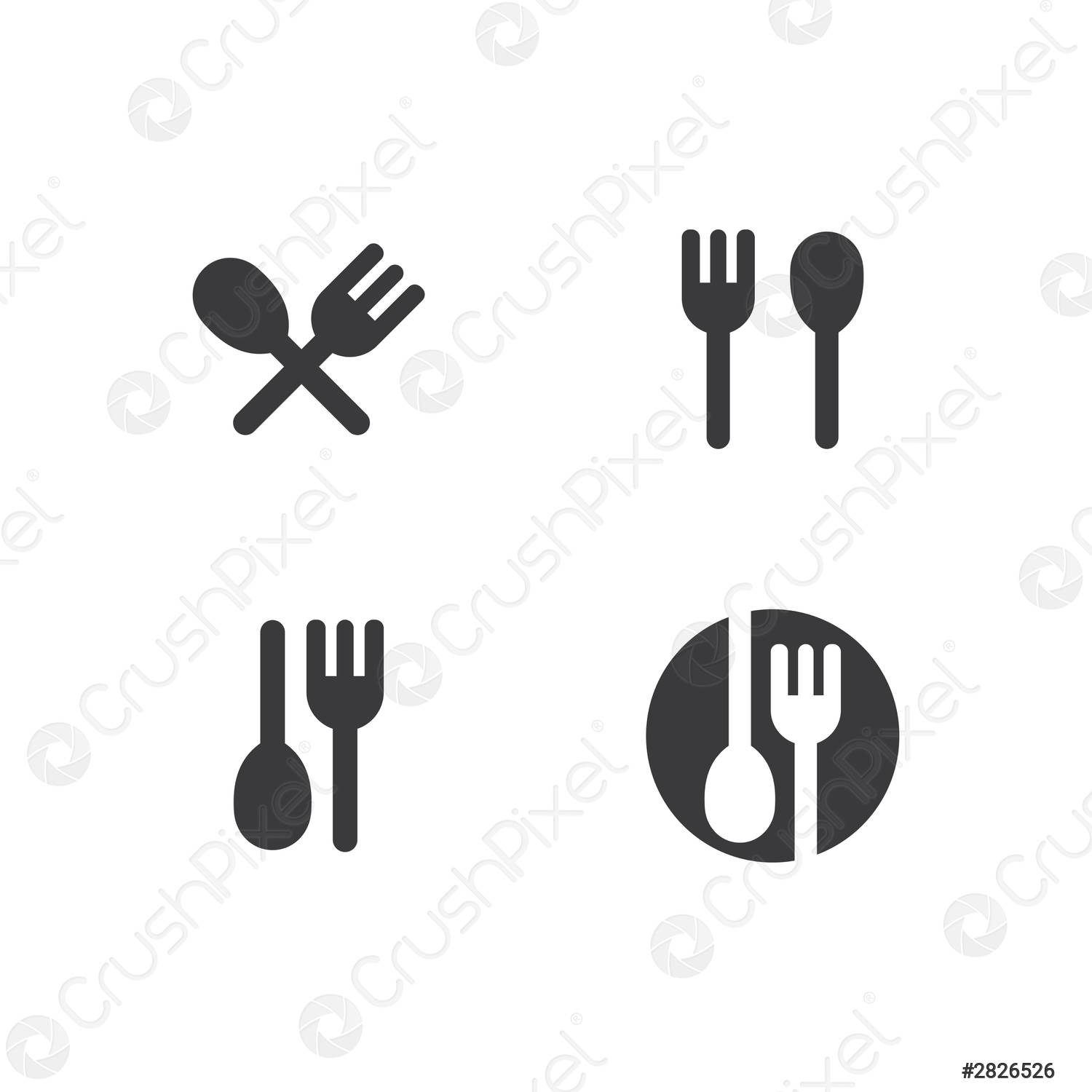 Detail Fork And Spoon Image Nomer 57
