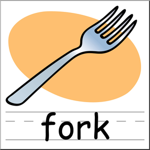 Detail Fork Clipart Nomer 29