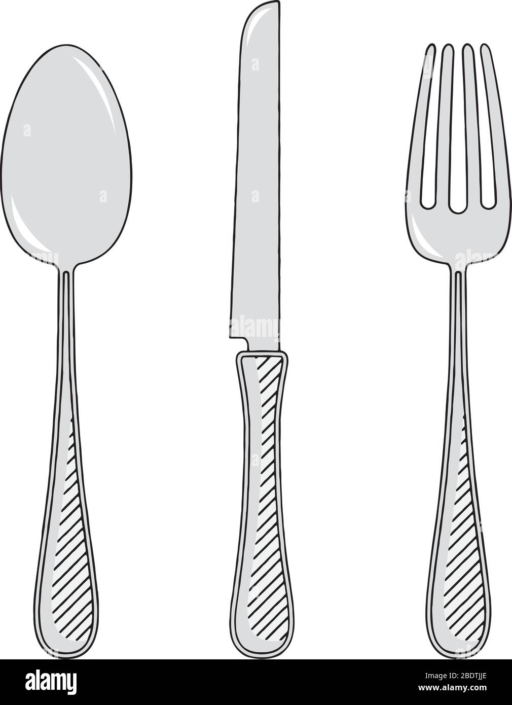 Detail Fork Clipart Nomer 42