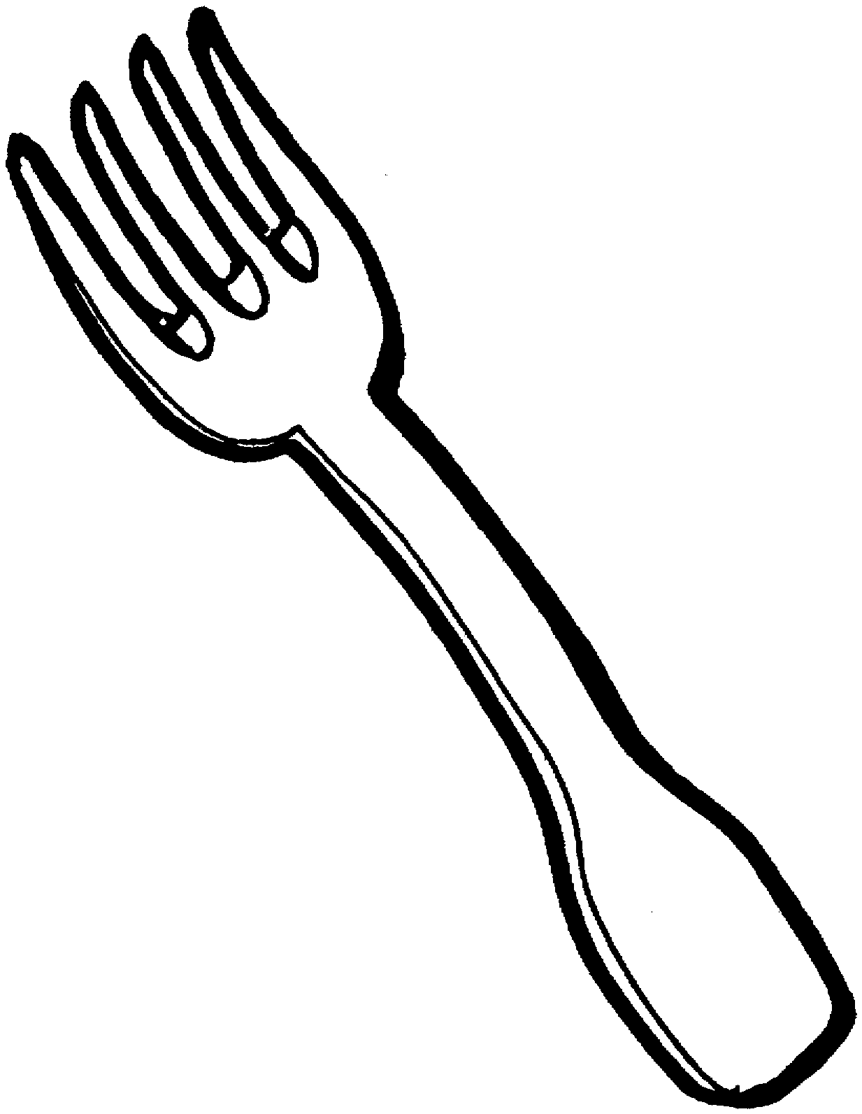 Detail Fork Image Clipart Nomer 7
