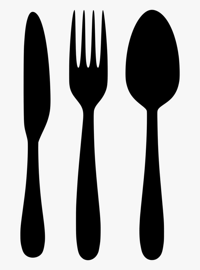 Detail Fork Knife Spoon Clipart Nomer 4