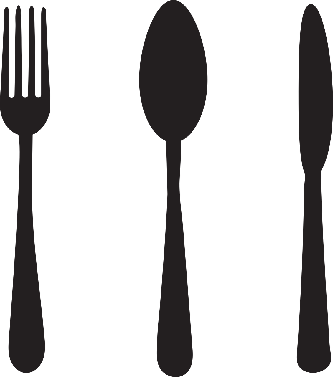 Detail Fork Knife Spoon Png Nomer 15