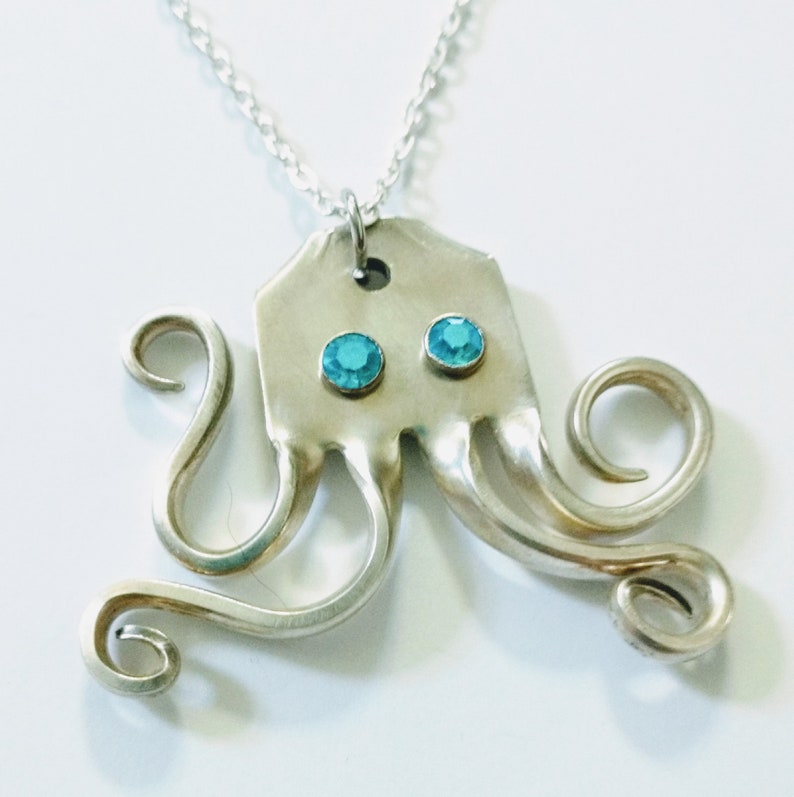 Detail Fork Octopus Necklace Nomer 50