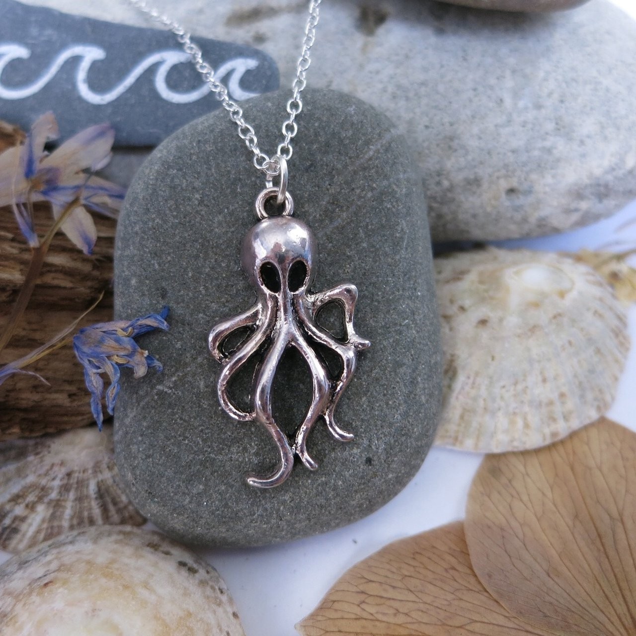 Detail Fork Octopus Necklace Nomer 52