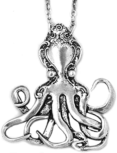 Detail Fork Octopus Necklace Nomer 10