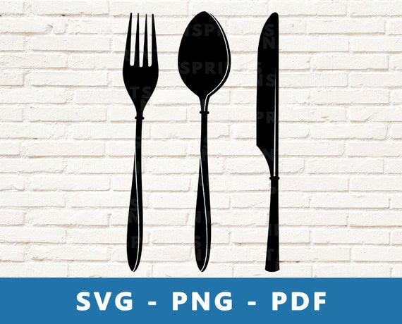 Detail Fork Spoon Knife Clipart Nomer 44