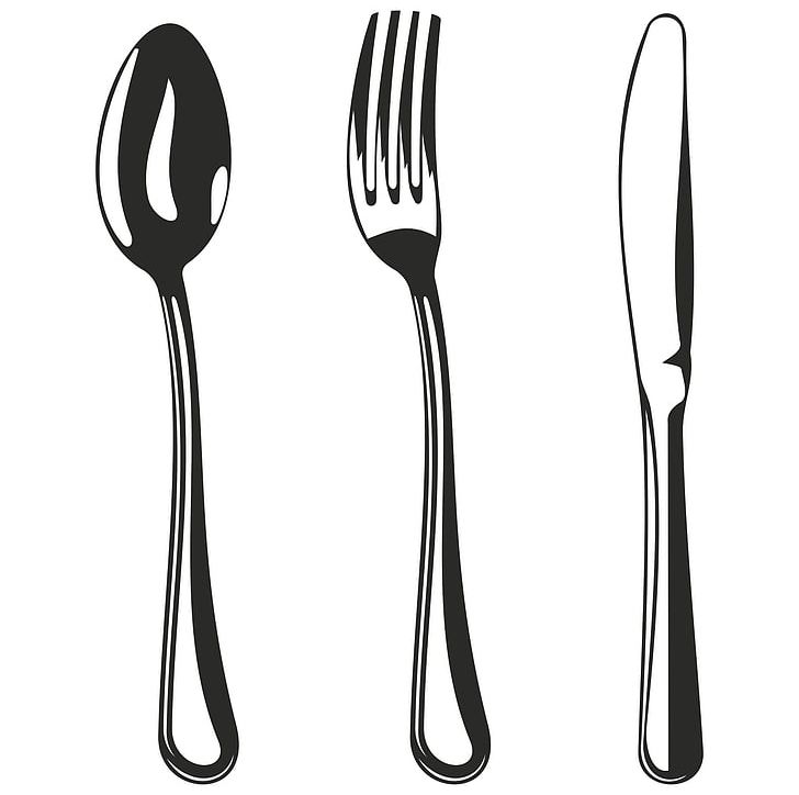 Detail Fork Spoon Png Nomer 12