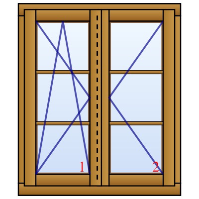 Detail Kleines Holzfenster Nomer 6