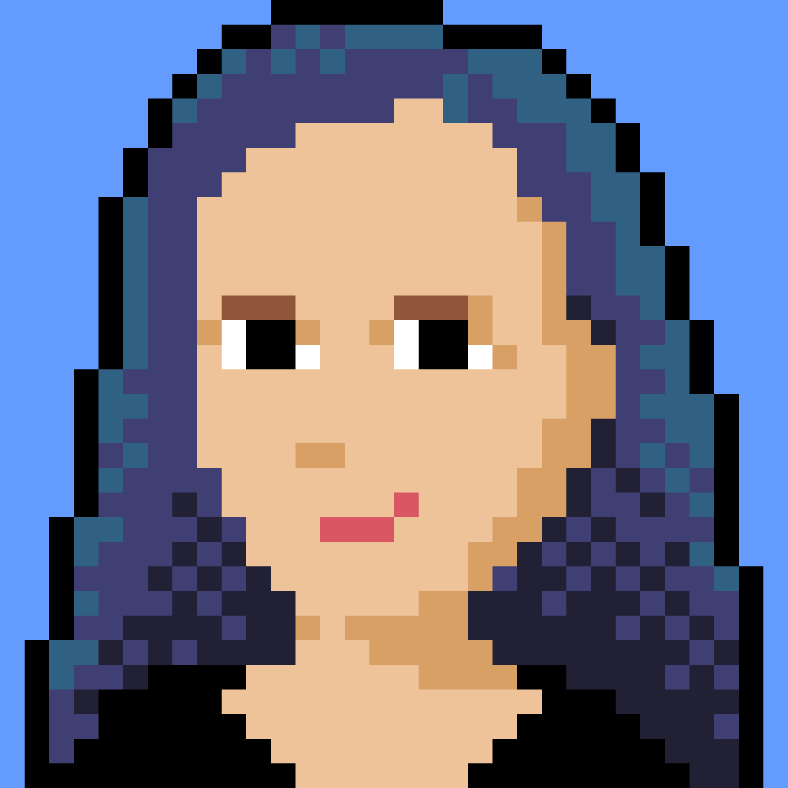 Pixel Self Portrait - KibrisPDR