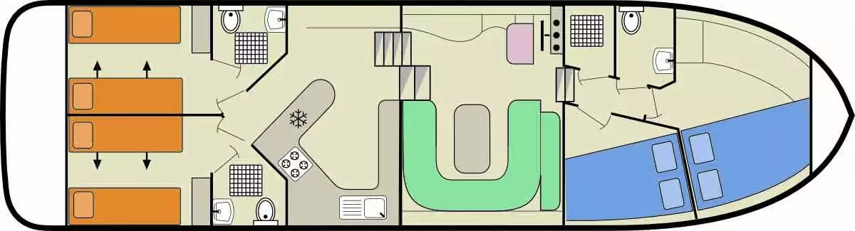 Detail Boat Floor Plan Nomer 17