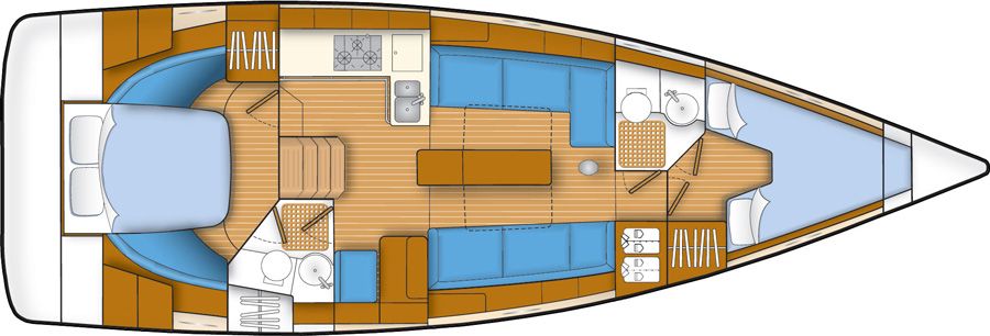 Detail Boat Floor Plan Nomer 6