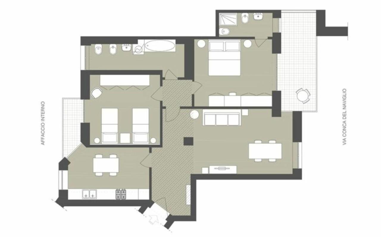 Detail Bosco Verticale Wohnungen Nomer 5