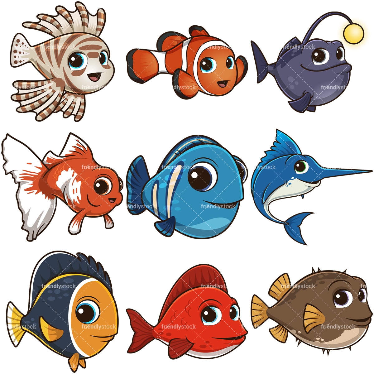 Detail Fish Comic Nomer 4