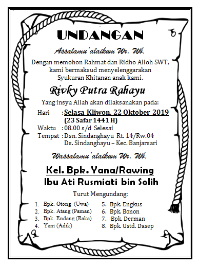 Detail Form Undangan Pernikahan Nomer 47