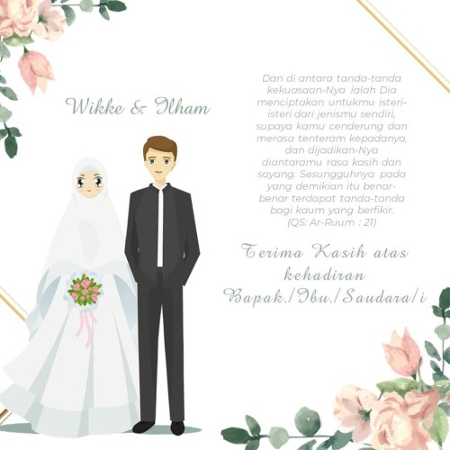 Detail Form Undangan Pernikahan Nomer 52