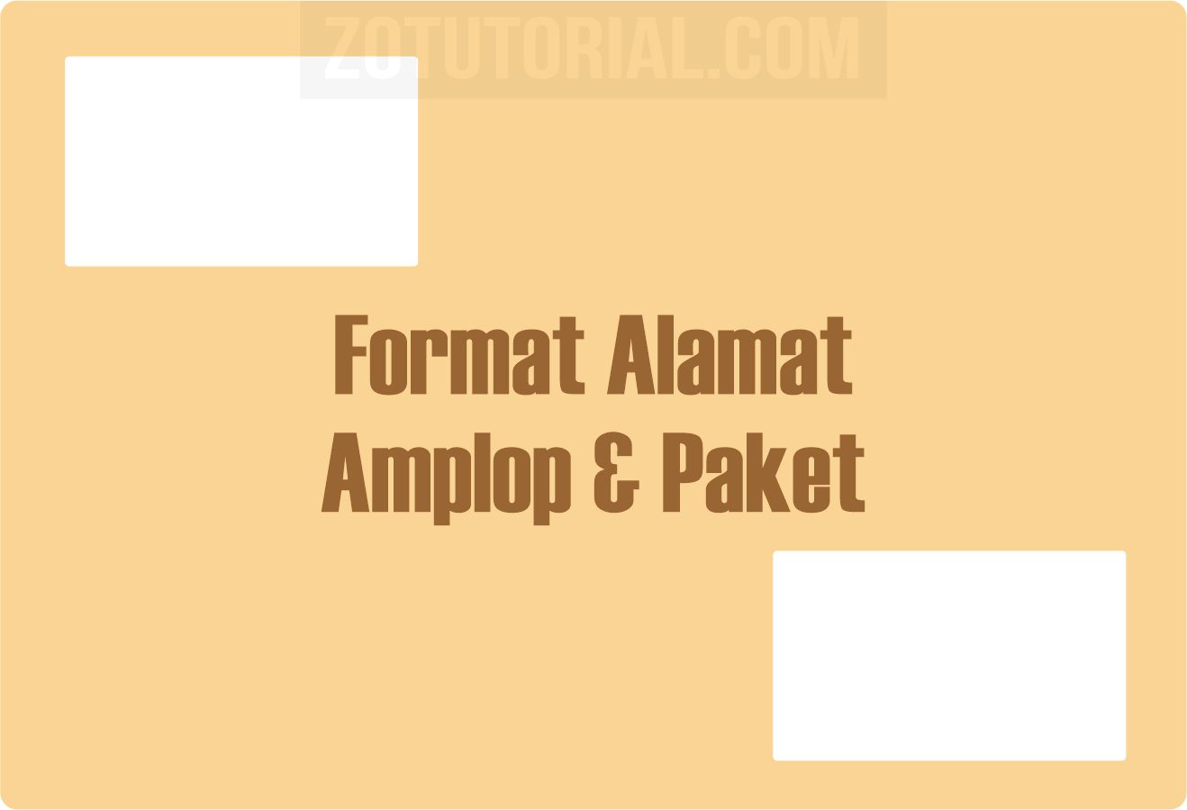 Detail Format Amplop Surat Nomer 49