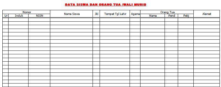Detail Format Buku Tamu Excel Nomer 25