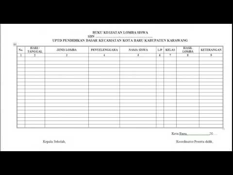 Detail Format Buku Tamu Excel Nomer 39