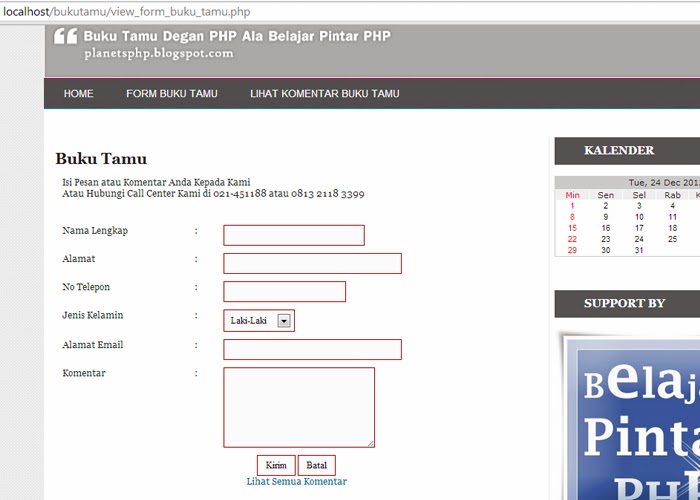 Detail Format Buku Tamu Excel Nomer 50