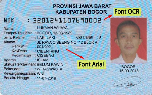 Detail Format E Ktp Nomer 4