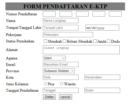 Detail Format E Ktp Nomer 35